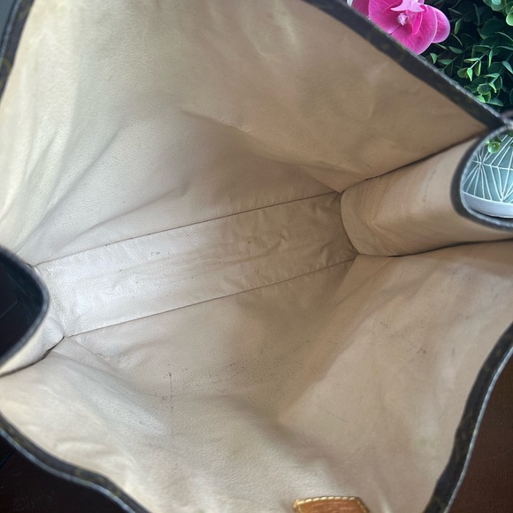 Louis Vuitton Monogram Sac Plat authentic bag ‘Rehab’ - Picture 13 of 17